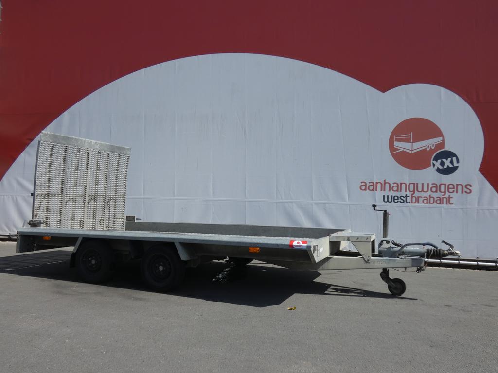 Hapert Machinetransporter tandemas 385x190cm 3500kg